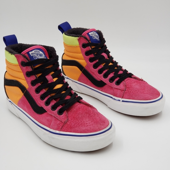 Vans Sk8 Hi 46 MTE DX Pink Yarrow / Tangerine - Picture 5 of 15